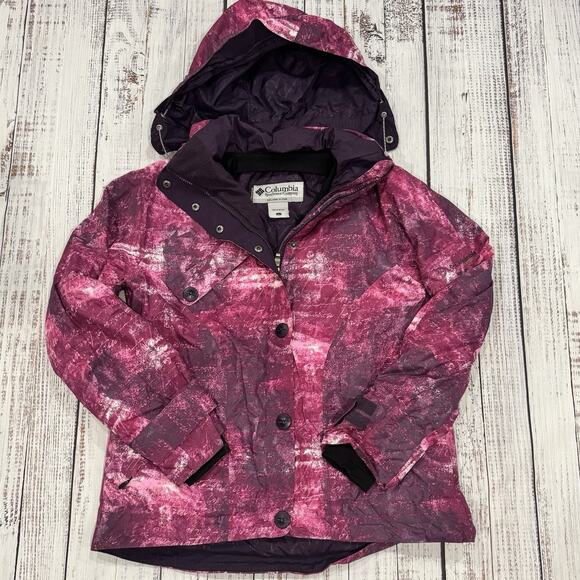 Columbia Jackets & Blazers - Columbia Titanium Omni-Tech Women’s Jacket L Pink Purple Waterproof Snow Ski